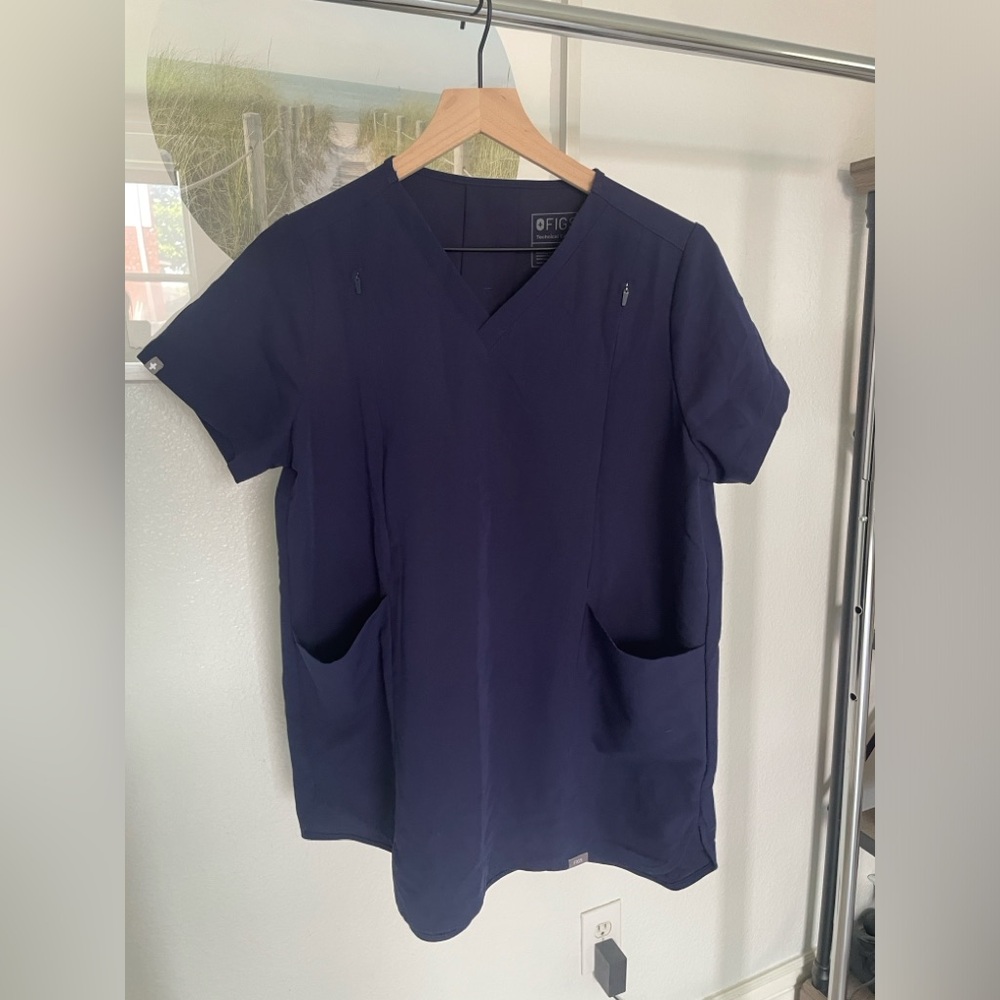 Figs Maternity Scrub Top